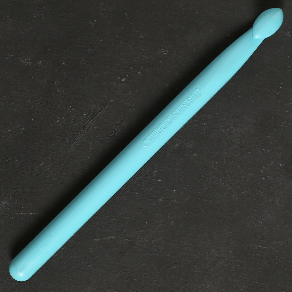 Pony Colour 10 mm 15 cm Mavi Plastik Yün Tığ - 44369