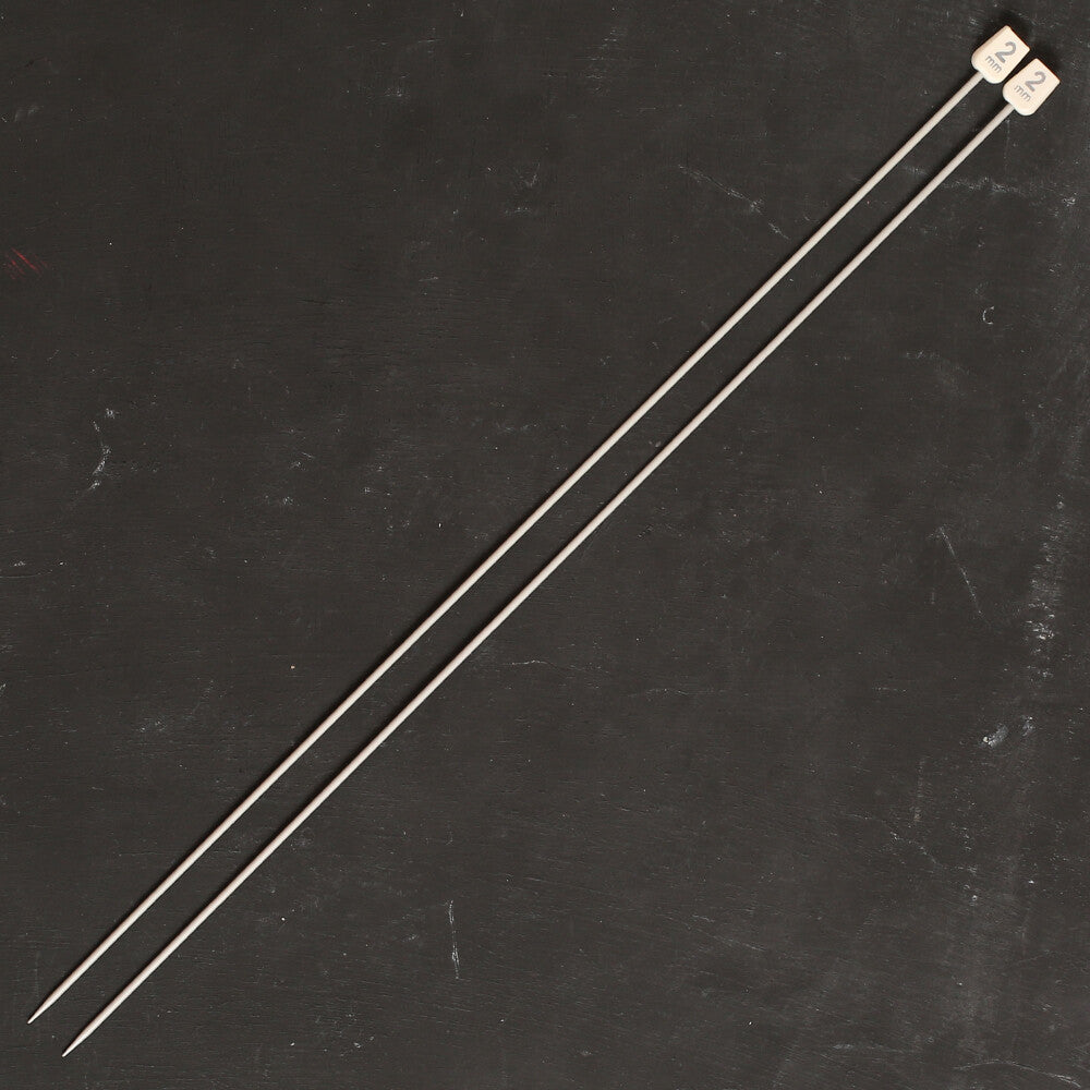 Pony 2 mm 35 cm Alüminyum Örgü Şişi - 33601
