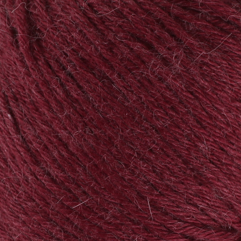 La Mia Angora 50GR Bordo El Örgü İpi - L005