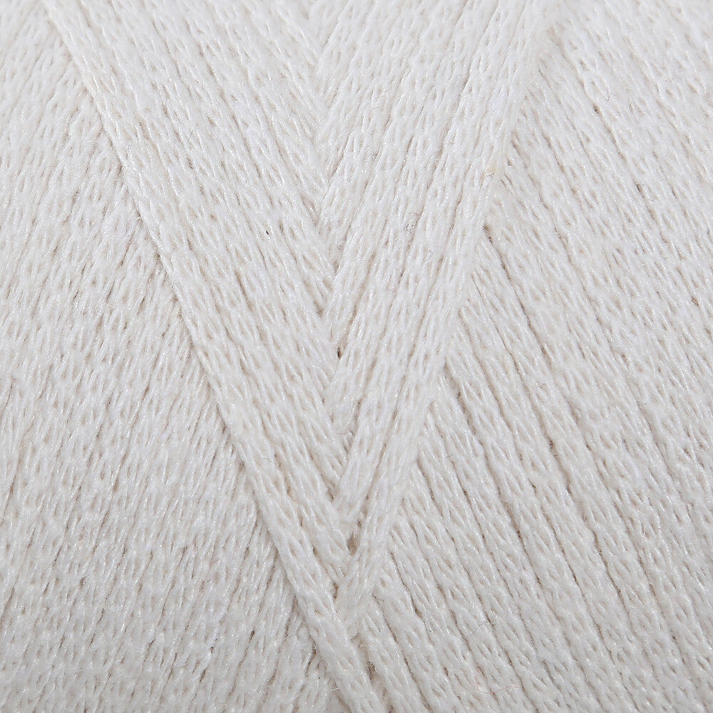 Loren Cotton Macrame Açık Krem - L085