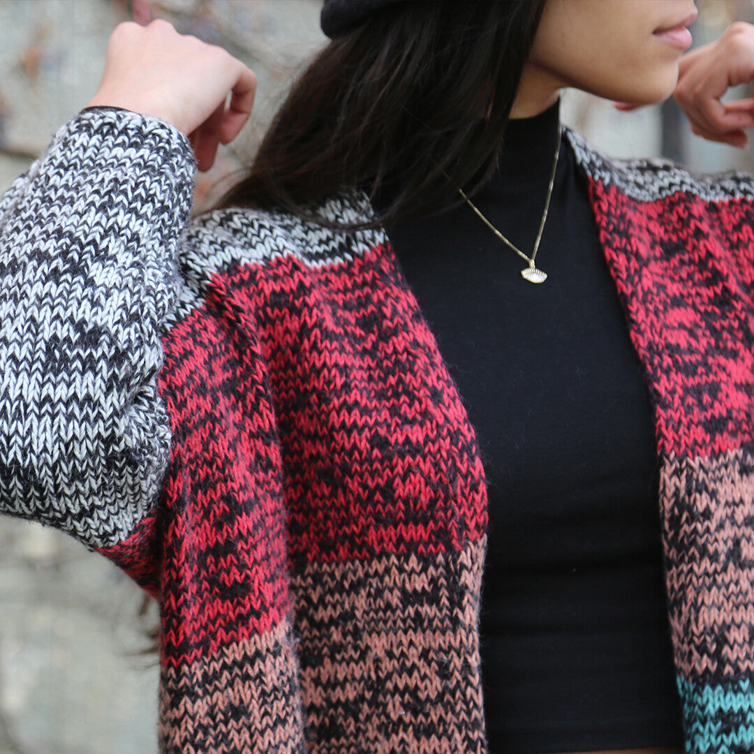 La Mia Angora 50GR Bordo El Örgü İpi - L005