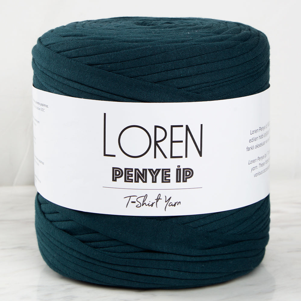Loren Penye Kumaş El Örgü İpi Yeşil - 89