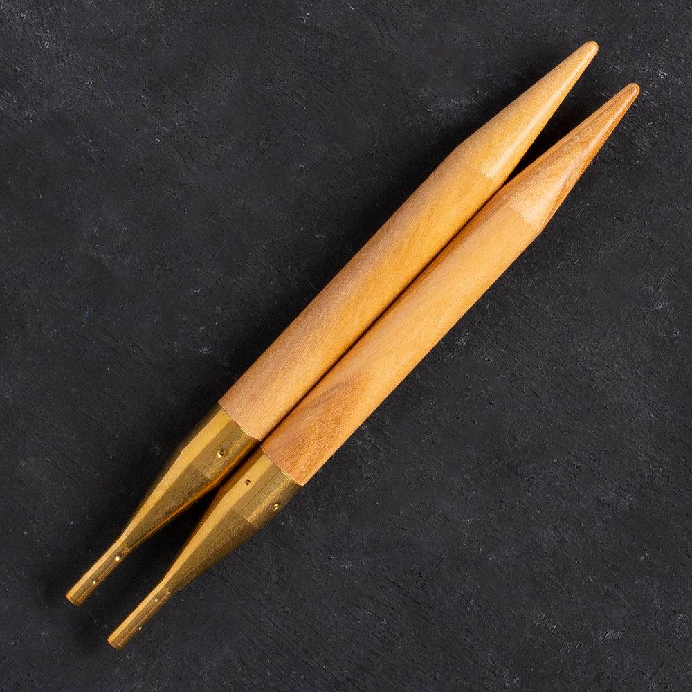 Addi Nature Olive Wood Click 10mm 13cm Misinalı Şiş Ucu - 576-2