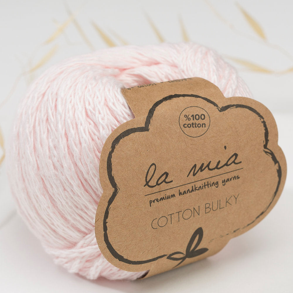 La Mia Cotton Bulky Pembe Zincir El Örgü İpi - P7