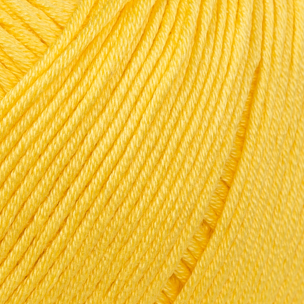 La Mia Mercerized Cotton Hardal Sarısı El Örgü İpi - 181
