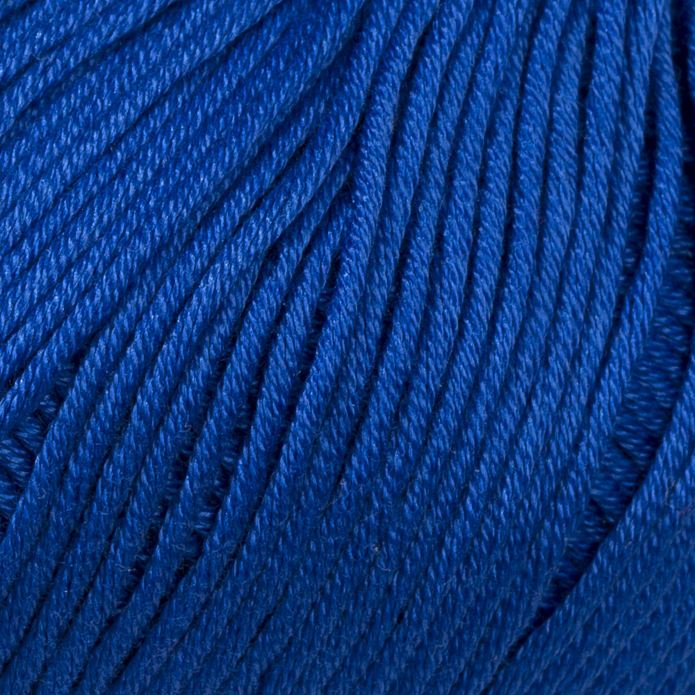 La Mia Mercerized Cotton Mavi El Örgü İpi - 103