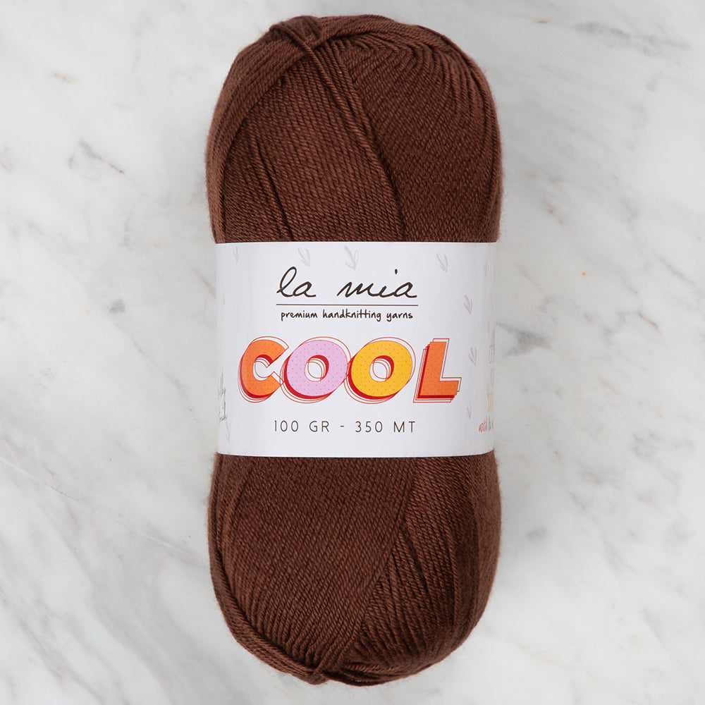 La Mia Cool Kahverengi El Örgü İpi - L005