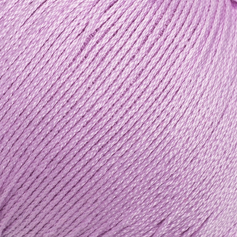 La Mia Lux Mercerized Cotton Lila El Örgü İpi - 53