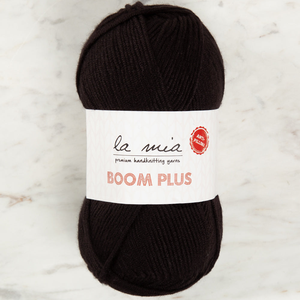 La Mia Boom Plus Siyah El Örgü İpi- 940