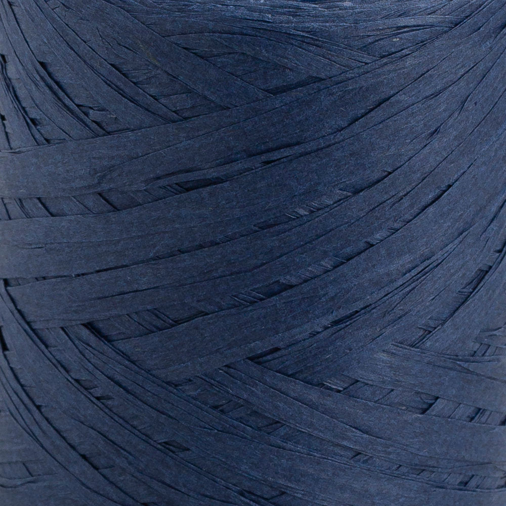 Loren Natural Raffia 90 gr Lacivert Kağıt İp - 22