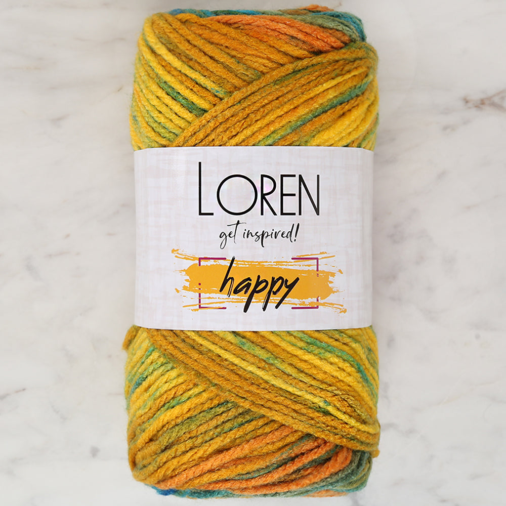 Loren Happy Ebruli El Örgü İpi - RH005