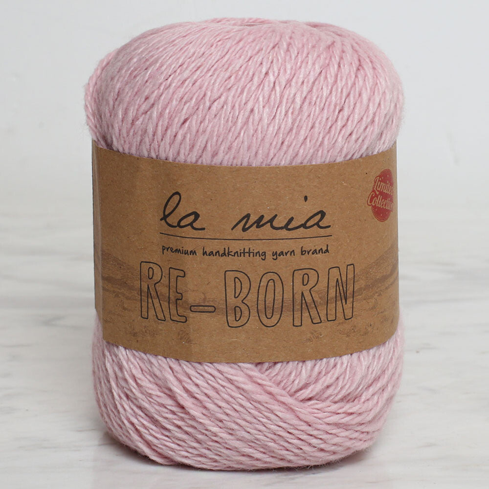 La Mia Re-Born Açık Pembe El Örgü İpi - L101