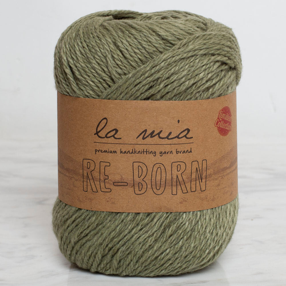 La Mia Re-Born Yeşil El Örgü İpi - L173