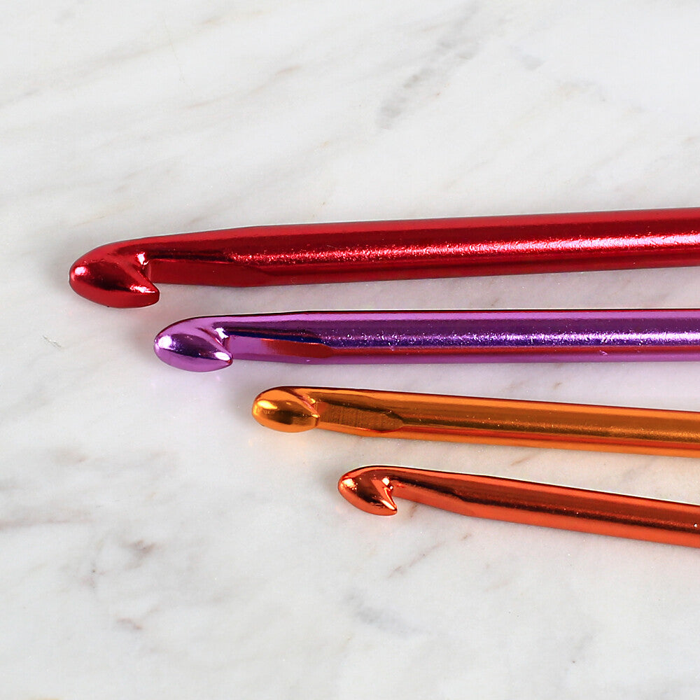 Loren Crafts Çantalı Tunus Tığı ve Örgü Aksesuarları Seti-Geyik Desenli