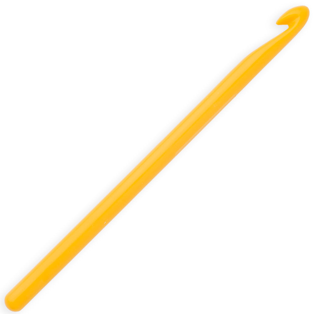 Pony Colour 4.5 mm 15 cm Sarı Plastik Yün Tığ - 44360