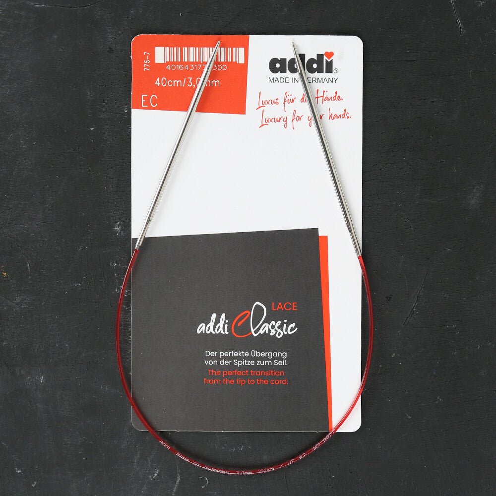 Addi 3mm 40cm Misinalı Dantel Şişi - 775-7