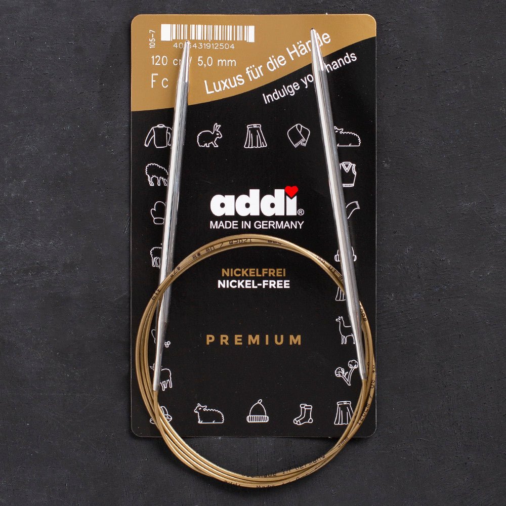Addi 5mm 120cm Klasik Misinalı Şiş - 105-7