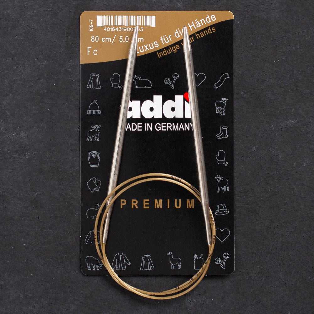 Addi 5mm 80cm Klasik Misinalı Şiş- 105-7