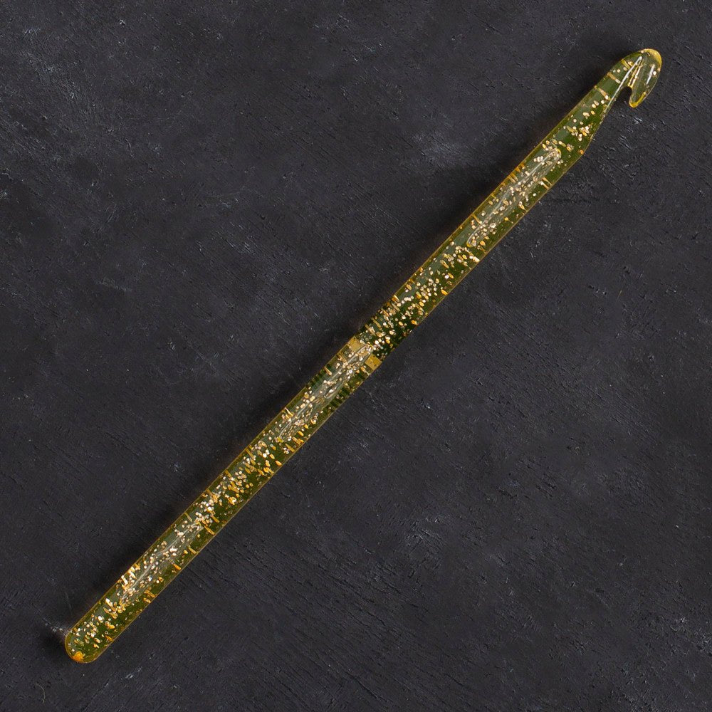 Addi Champagner 7mm 15cm Plastik Simli Yün Tığ - 445-7