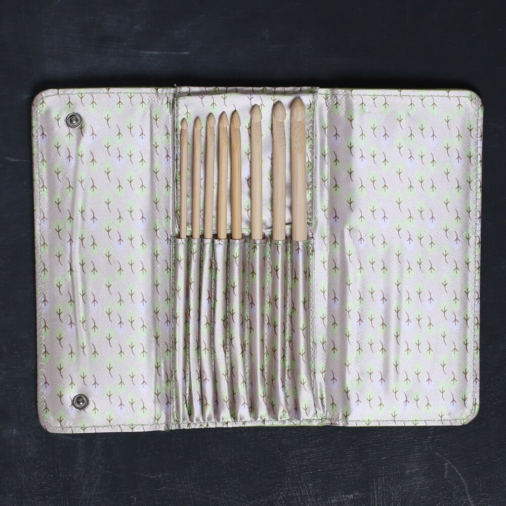 Addi Click 15 Cm Bambu Değiştirilebilir Misinalı Tunus Tığ Uç Seti - 540-2