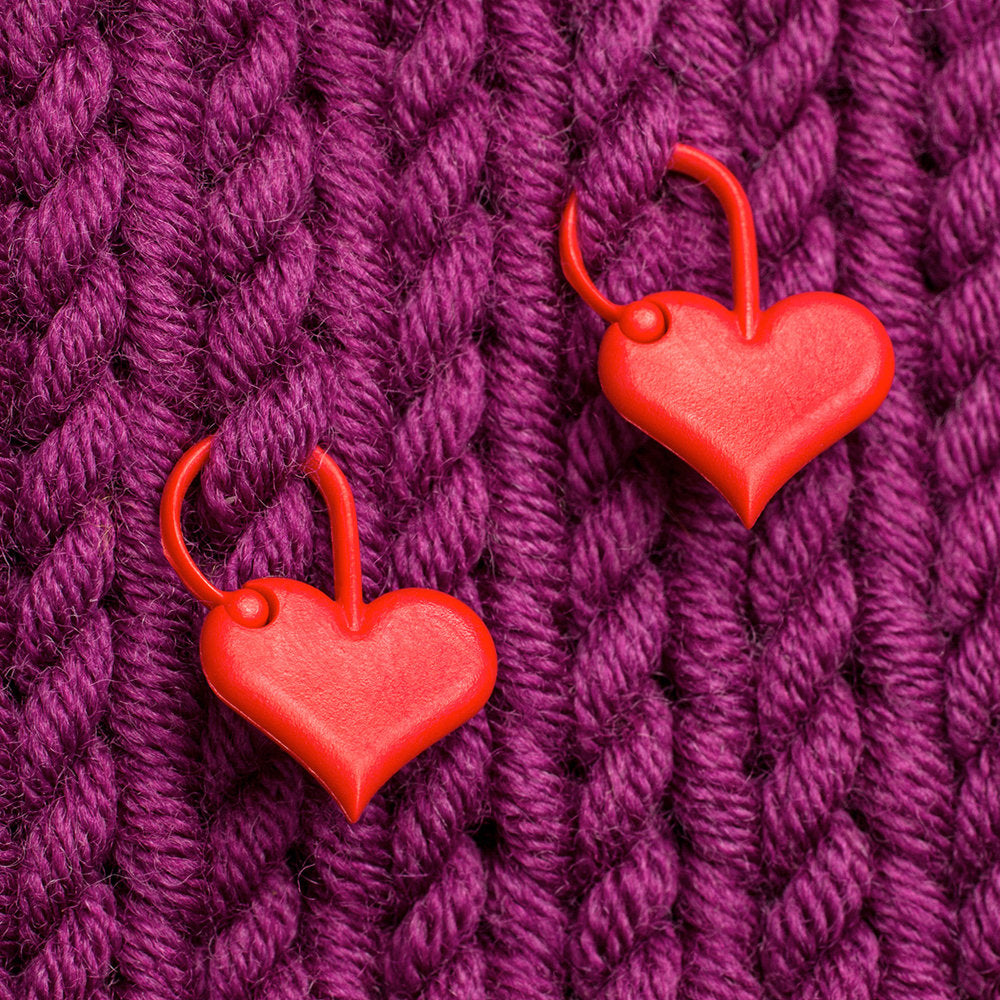 Addi Love 6'lı Kalp İlmek İşaretleyici - 407-2
