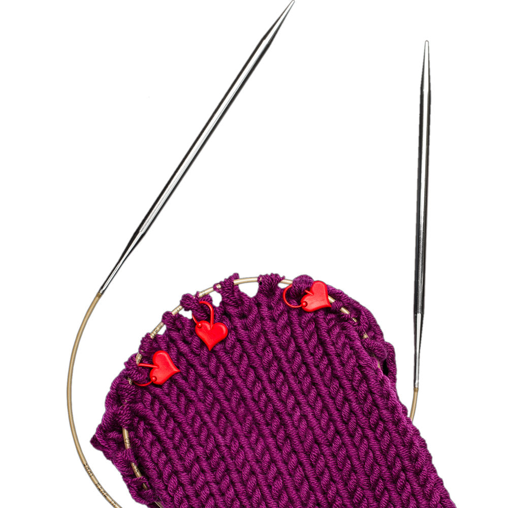 Addi Love 6'lı Kalp İlmek İşaretleyici - 407-2