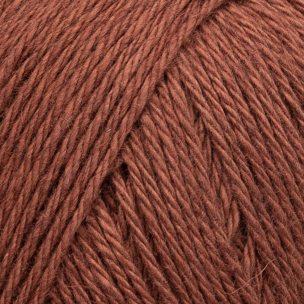 La Mia Linen Cotton Kahverengi El Örgü İpi - L087