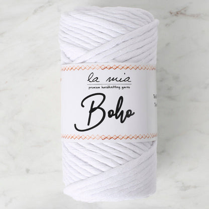 La Mia Boho Beyaz Büküm Makrome İpi - L001