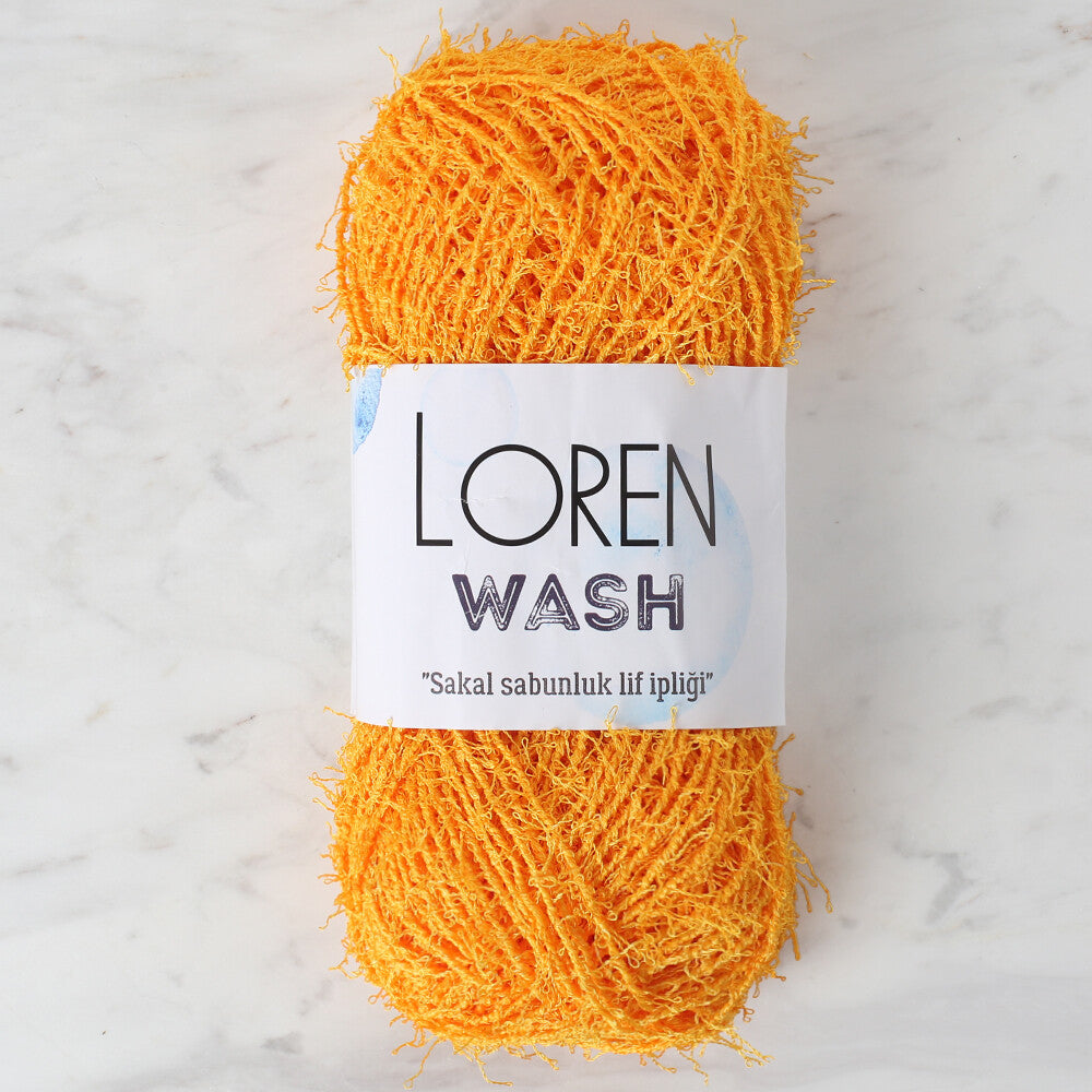 Loren Wash Turuncu El Örgü İpi - R096