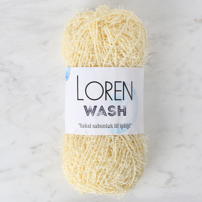 Loren Wash Açık Sarı El Örgü İpi - R083