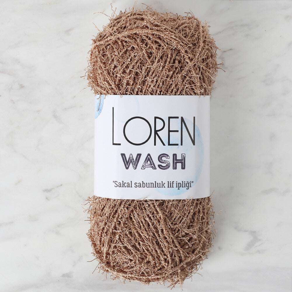 Loren Wash Bej El Örgü İpi - R143