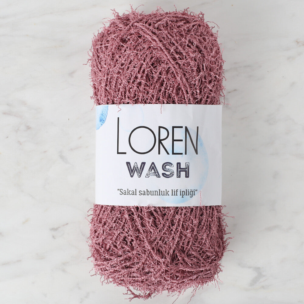 Loren Wash Gül Kurusu El Örgü İpi - R138