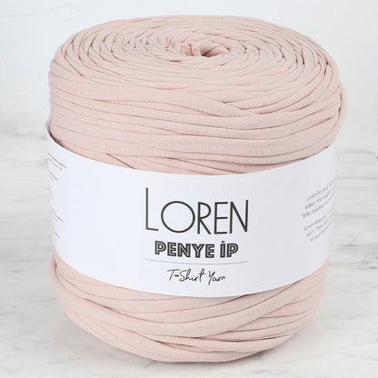 Loren Penye Kumaş El Örgü İpi Açık Pembe - 87