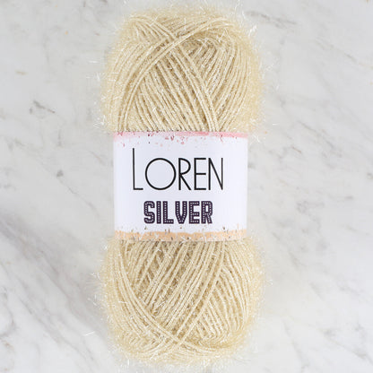 Loren Silver Bej  El Örgü İpi - RS0066
