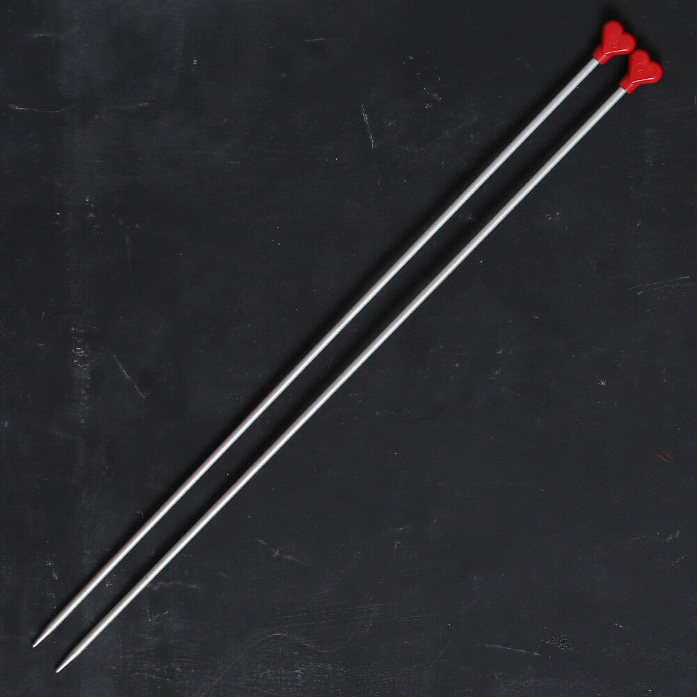 ADDI KALPLİ 4MM 40CM KLASİK ALÜMİNYUM ÖRGÜ ŞİŞİ - 200-7