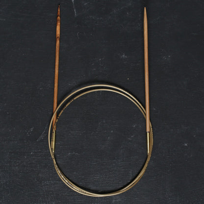 Addi Olive Wood 3,25mm 100cm Zeytin Ağacı Misinalı Örgü Şişi - 575-7