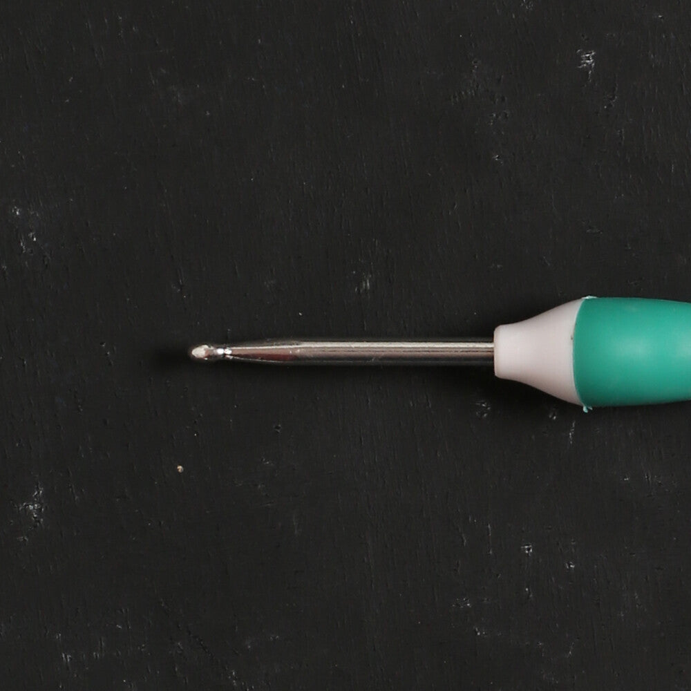 Addi Swing Maxi 4 Mm 17 Cm Yeşil Ergonomik Yün Tığ - 141-7