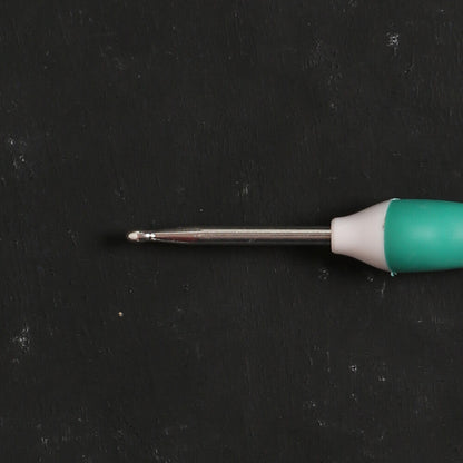 Addi Swing Maxi 4 Mm 17 Cm Yeşil Ergonomik Yün Tığ - 141-7