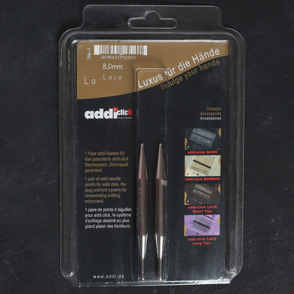 Addi Click Lace Short 8 Mm Misinalı Şiş Ucu - 756-7