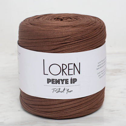 Loren Penye Kumaş El Örgü İpi Kahverengi - 96
