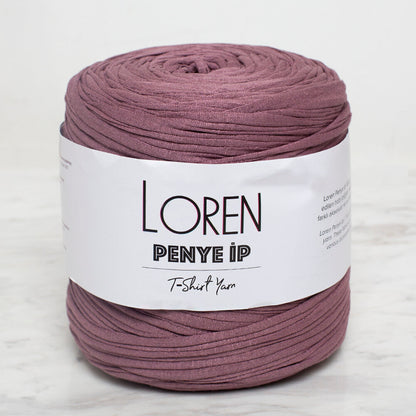 Loren Penye Kumaş El Örgü İpi Gül Kurusu - 81