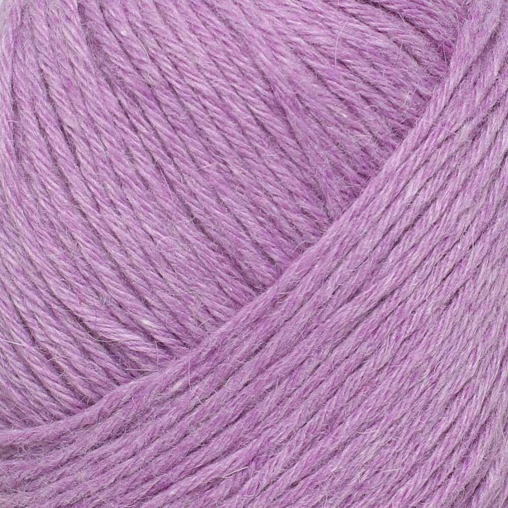 La Mia Angora 50gr Mor El Örgü İpi - L127