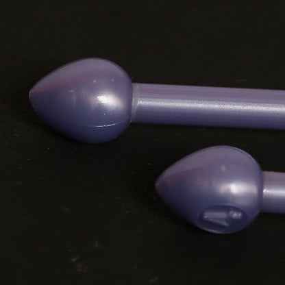 Pony Pearl  4 mm 35 cm Lila Plastik Şiş - 33628