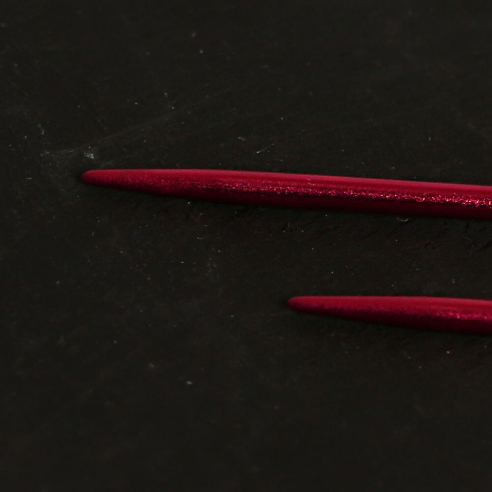 Pony Colour 2 mm 35 cm Fuşya Alüminyum Örgü Şişi - 33701