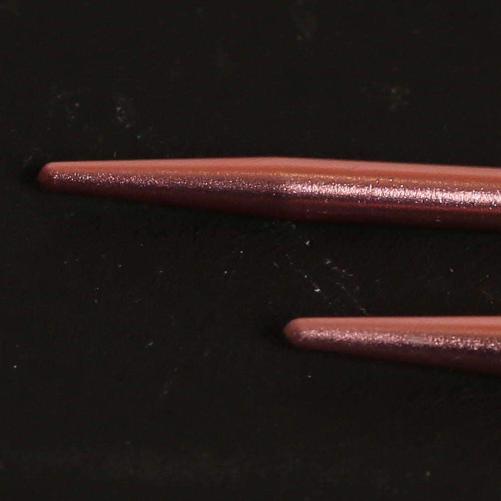 Pony Colour 3 mm 35 cm Açık Sarı Alüminyum Örgü Şişi - 33705