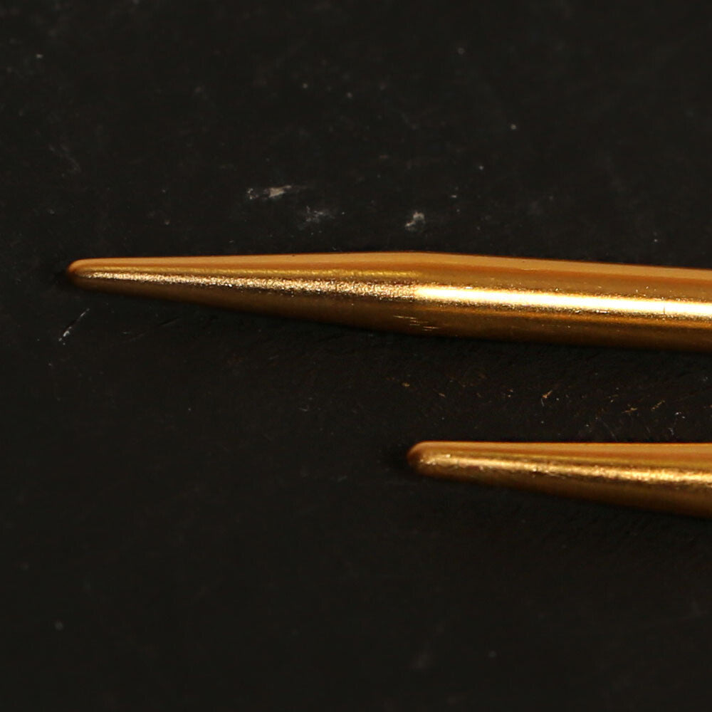 Pony Colour 3.5 mm 35 cm Sarı Alüminyum Örgü Şişi - 33707