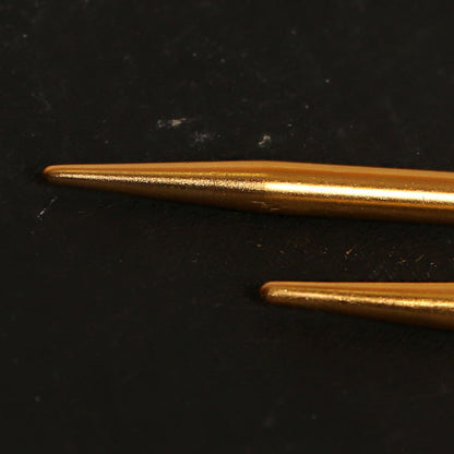 Pony Colour 3.5 mm 35 cm Sarı Alüminyum Örgü Şişi - 33707