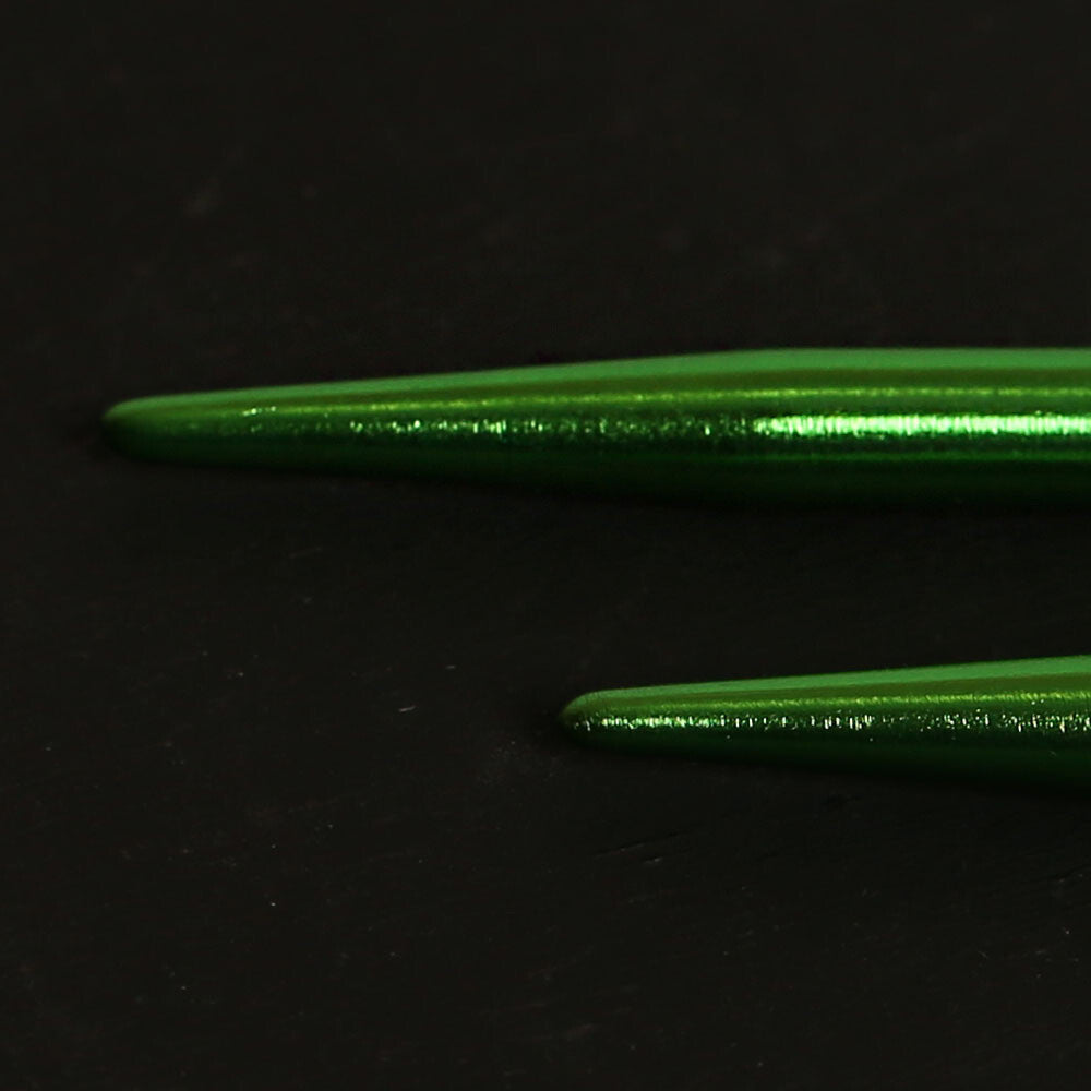 Pony Colour 4.5 mm 35 cm Yeşil Alüminyum Örgü Şişi - 33710