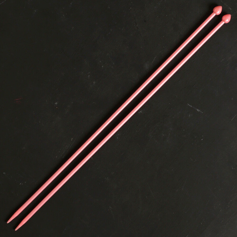 Pony Pearl  4.50 mm 35 cm Pembe Plastik Şiş - 33629