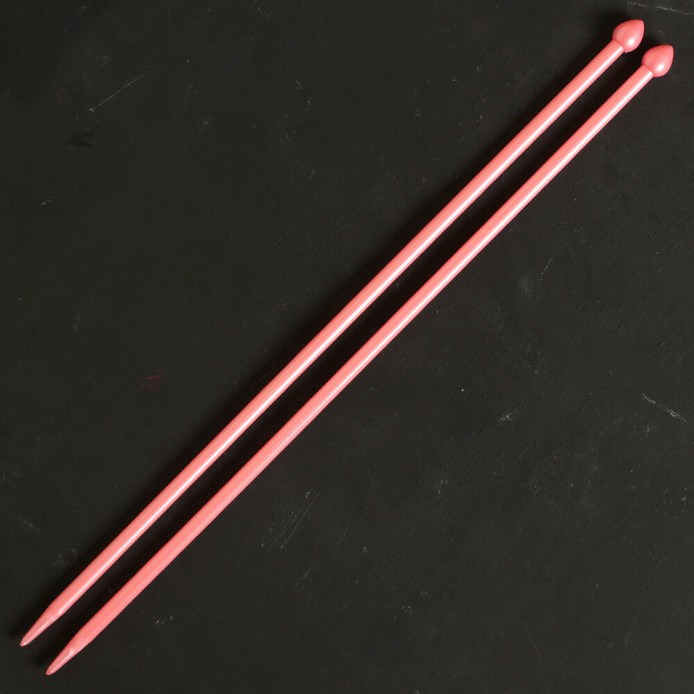 Pony Pearl  6.50 mm 35 cm Pembe Plastik Şiş - 33633